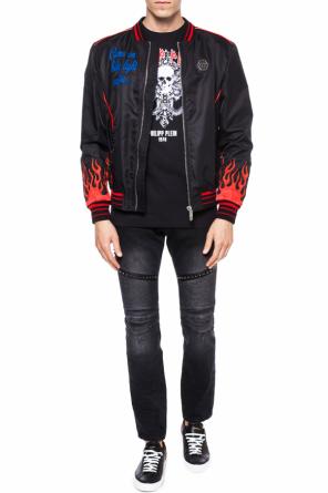 Embroidered bomber jacket, zdjęcie 2 Embroidered bomber jacket od Philipp Plein